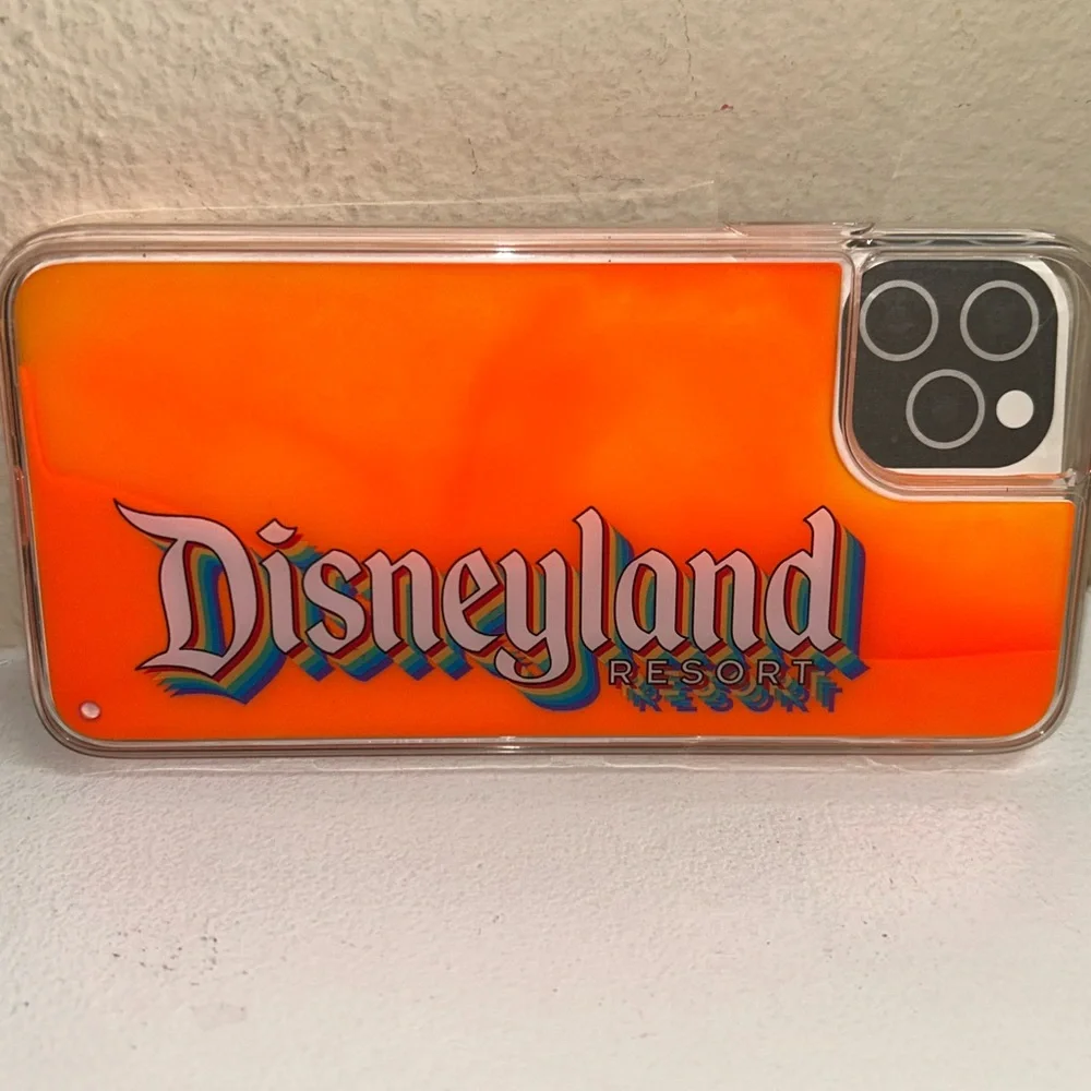 Orange Disneyland Phone Case